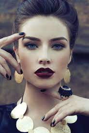 Inspiration For A Beautiful Life Fall Makeup Trend Beautiful Makeup Dark Lipstick