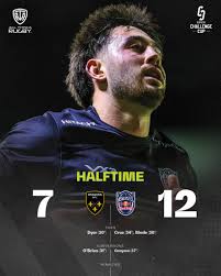 HALF-TIME IN NEWPORT: DRAGONS CHASING THE GAME! 🐉🏴󠁧󠁢󠁥󠁮󠁧󠁿 It's a  tight one at Rodney Parade as the Dragons head into the sheds trailing  Newcastle 12–7. Can the Dragons find a way through