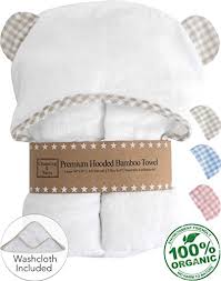 5 out of 5 stars. Hooded Baby Bath Towel With Washcloth Towels And Washcloths For Boys Or Girls Towels Washcloths Bathing Grooming