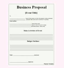 Business Proposal Template Business Plan Format In 2020 Business Proposal Letter Free Business Proposal Template Business Proposal