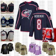 Display your favorite player's name and number with a custom blue jackets jersey. 2021 2021 Reverse Retro Customize 8 Zach Werenski Columbus Blue Jackets Jerseys Golden Edition Camo Veterans Day Fights Cancer Hockey Jersey From Redtradesport 32 29 Dhgate Com