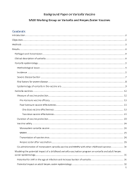 When you get vaccinated, you protect yourself and others in your family and community. Http Www Who Int Immunization Sage Meetings 2014 April 1 Sage Varicella Background Paper Final Pdf