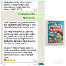 English is widely spoken and used in malaysia as all malaysians study this language apart from the malay language. Malaysia Language Reading Book Low School 50 Hours Shopee Singapore