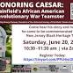 Honoring Caesar: Plainfield's African American Revolutionary War Teamster