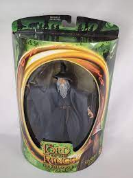 Lord of the Rings TFOTR Gandalf the Grey Figure wLight-Up Staff 2001 | eBay