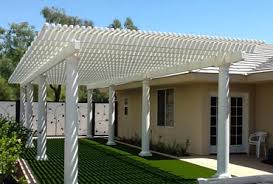 We want to do a roof over our back patio with a corrugated metal roof (see pic). Diy Alumawood Patio Cover Kits Shipped Nationwide