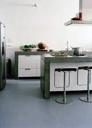 Forbo Marmoleum Click Natural Linoleum Flooring Industrial Kitchen Chicago By Green Building Supply Houzz Ie