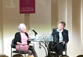 A New York Dacia Maraini Porta L Umanita Della Letteratura Nel Mondo Di Oggi La Voce Di New York