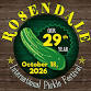 Rosendale International Pickle Festival
