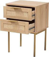 Amazon.com: Baxton Studio Dewitt Storage & Organization, One Size, Light  Brown/Gold : Home & Kitchen