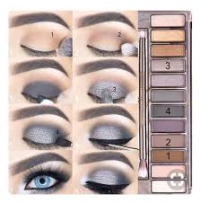 Black And Silver Smokey Eye Tutorial Silver Smokey Eyeshadow Blue Eyes Silver Eye Makeup Eyeshadow For Blue Eyes Smokey Eye Makeup Tutorial