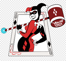 The animated series in 1992 and has since appeared in a number of comic books, video games, television series and movies. Harley Quinn Joker Dc Comics Art Harley Quinn Comics Heroes Png Pngegg