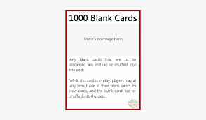 The game is invented as it continues, with viewers submitting cards to be played through a website that chaz made. Image 1000 Blank White Cards Transparent Png 300x400 Free Download On Nicepng