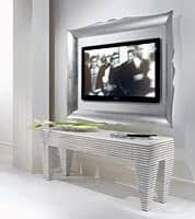 Le cornici a parete della serie clip, vengono assemblate e fornite con semplici istruzioni di montaggio. Cornice Per Tv In Legno Classico Di Lusso Per Salotto Idfdesign