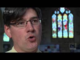 Reverend Mike Firbank discuss participants needs at DISC Camborne