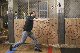 Learn the basics on how to throw an axe. The Basics Of Ax Throwing According To Philly S Best Ax Throwers