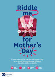 Since many of us are still shut in due to the coronavirus pandemic, it's a great day to find some fun mother's day riddles and share them online or with your family. Stockland Launches Riddle Me This Mother S Day Campaign Via Host Havas B T
