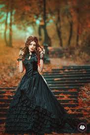 Rich materials and facets cushioning the. Pre Order The Black Gothic Wedding Dress By Sinister