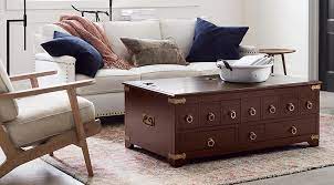 Delaney 25 round marble coffee table $ 399. Pottery Barn Celebrates 25th Anniversary Of Friends Home Accents Today