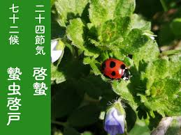 清月の所在地 大阪府枚方市季節 仲春（3月5日ごろ）時候季題季題 啓蟄（けいちつ）副題 地虫穴を出づ（ぢむしあなをいづ／じむしあなをいず）地虫出づ（ぢむしいづ／じむしいず）地穴を出づ（ありあなをいづ／ありあな. Wyia41rmh Lcm
