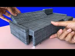 That Are About 30 Cm 11 Inch Tall Diy Miniature Kitchen Https Www Youtube Com Watch V Ghe42 Yy9te Crafting Equipment In 2020 Pull Out Couch Sofa Bed Miniatures