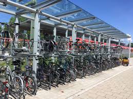 Platz Fur Bis Zu 700 Fahrrader Am Echinger Bahnhof Eching
