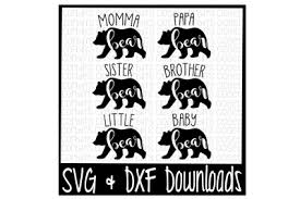 Some of these free craft files are available for a limited time only, so make sure to check back often and don't wait with downloading your free svg files. Download Momma Bear Papa Bear Baby Bear Bear Family Cut File Free New Free Downlod Svg Cut Files