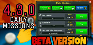 To earn the coins, you have to win the match. 8ball Pool 4 3 0 New Update New Features Added Daily Mission Added Beta Version Hindi Language Added