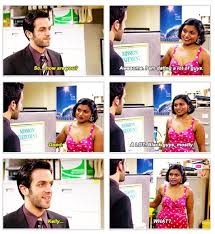 The Office B J Novak Mindy Kaling Office Jokes Office Memes Office Humor