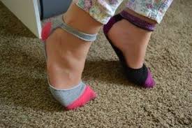 Life Hack No Show Socks No Sew No Show Socks Socks For Flats Socks