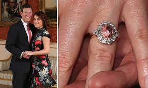 Jack brooksbank proposed to princess eugenie with a pink sapphire engagement ringcredit: Princess Eugenie Engagement Ring Pictures Princess Poses With Jack Brooksbank Royal News Express Co Uk