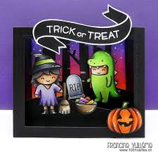 Happy Halloween Lawn Fawn Stamps Lawn Fawn Fall Halloween Crafts