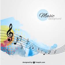 Download Hand Painted Music Background For Free Music Collage Music Backgrounds Free Art Prints
