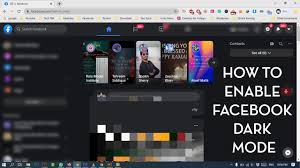 How To Enable Facebook Dark Mode Facebook Dark Mode In 2020 Facebook O Facebook Seo Tools