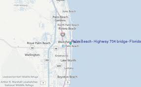Palm Beach Highway 704 Bridge Florida Tide Station