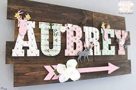 This post has woodland nursery decor ideas for the walls, bedding and accessories. 18 Girl Deer Nursery Decor Ideas Cute Baby Room A More Crafty Life