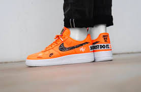 Get Ready For The Nike Air Force 1 Low Just Do It Orange Kicksonfire Com Nike Nike Air Sneakers