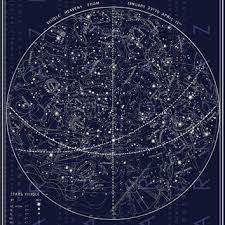 Shop Celestial Star Map On Wanelo