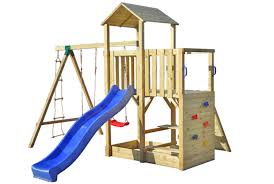Tuinhout neerkant hat spielgeräte, spielhäuser und schaukeln in vielen formen und größen. Kinderspielplatz Emma Fur Ihren Garten Spielgeraete Discount De