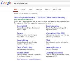 Ten Google Sitelinks For Domain Searches Search Marketing Social Media Trends Google