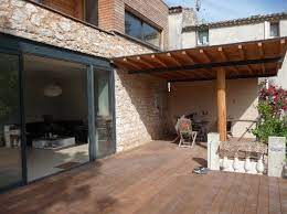 Extension En Bois Surelevation D Une Maison Ancienne En Pierre Maison En Pierre Bardage Bois Exterieur Et Extension Maison