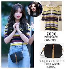 Soojin Music Bank Zooc Z182ksk013 177 000 Charles And Keith Tassel Clutch 59 90 Gidlefashion Gidlestyle Gidle S Kpop Outfits Fashion Tassel Clutch