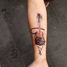 Like trx tattoos & piercings. Watercolor Tattoo Guitar Watercolor Tattoo Equilattera Tattrx Tattoocircle Tattooviral Com Your Number One Source For Daily Tattoo Designs Ideas Inspiration