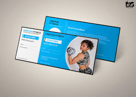 Free Download Gym Psd Gift Card Template Gift Card Template Gift Certificate Template Gifts For Personal Trainer