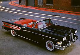 Image result for Black 1958 Edsel