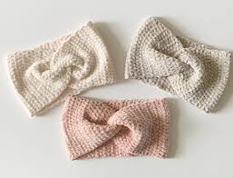 This headband adds a cable knit pattern and the project is perfect for learning to knit a. Easy Crochet Velvet Twist Headband Daisy Farm Crafts