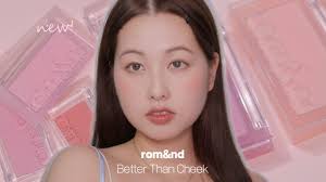 NEW! Rom&nd Better Than Cheek review| blusher korean brand