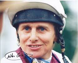 Champion Jockey WILLIE CARSON Signed 1993 Original Press Colour Photo