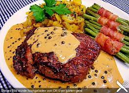 rinderfilet mit gruner pfeffersahnesosse rezept mit bild rinderfilet rezepte rezepte rinderfilet