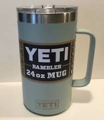 4.5 out of 5 stars 30,418. Yeti Sagebrush 24 Oz Rambler Mug Tumbler Limited Edition Beer Coffee Cup Green Ebay